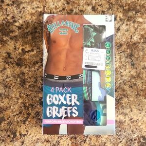 Men's boxers Small, Billabong New on Box